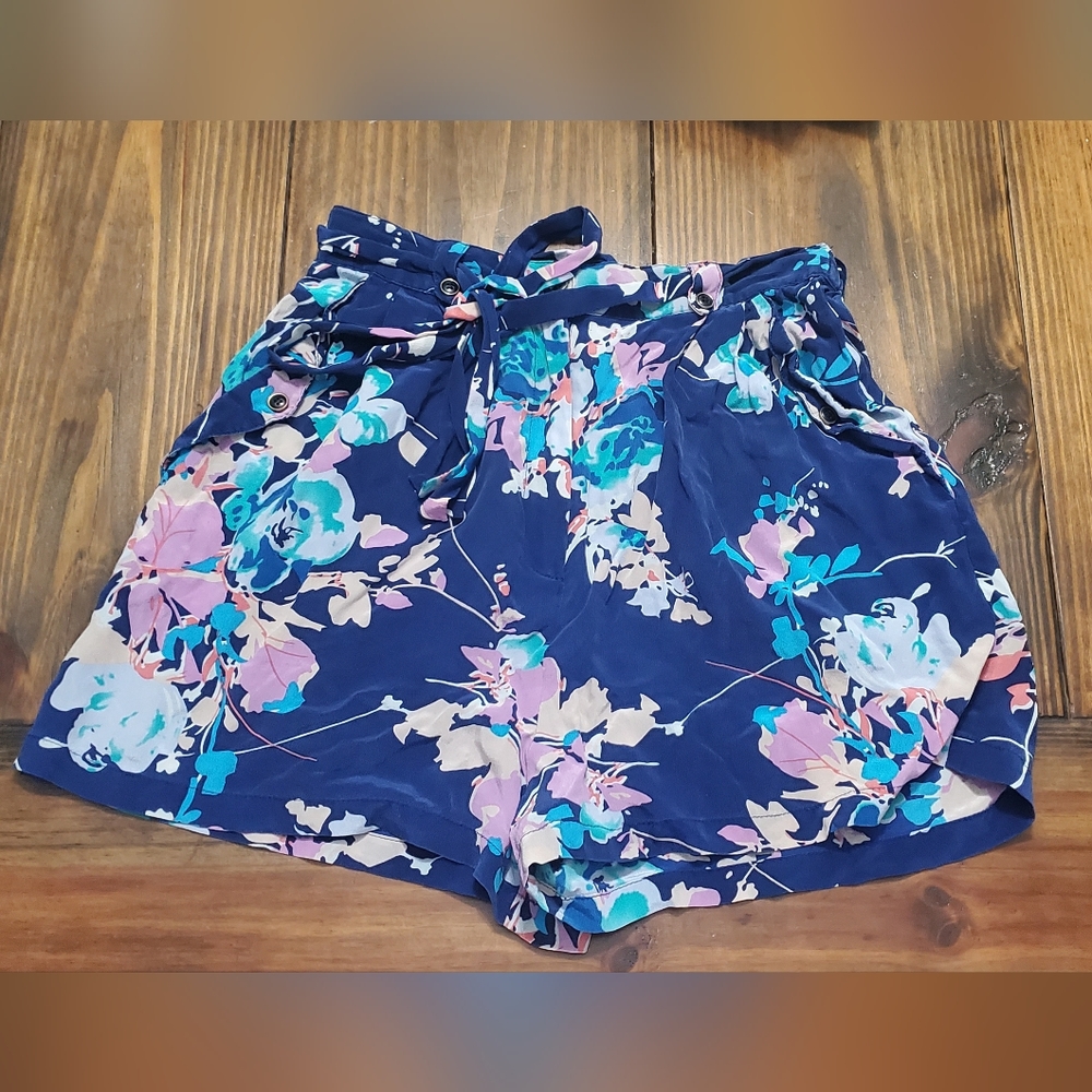 Yumi Kim silk floral shorts